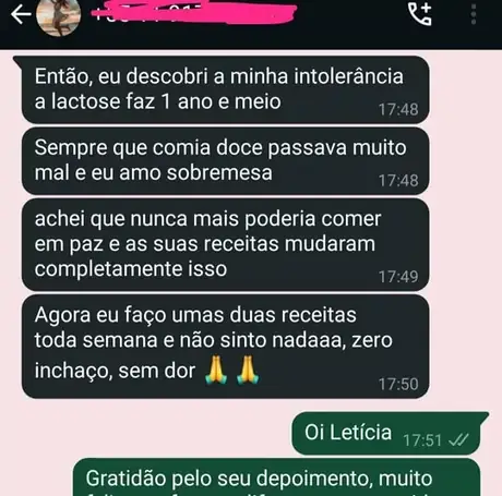 Depoimento de cliente