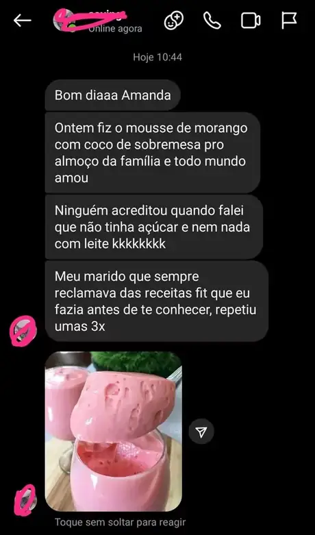 Depoimento de cliente